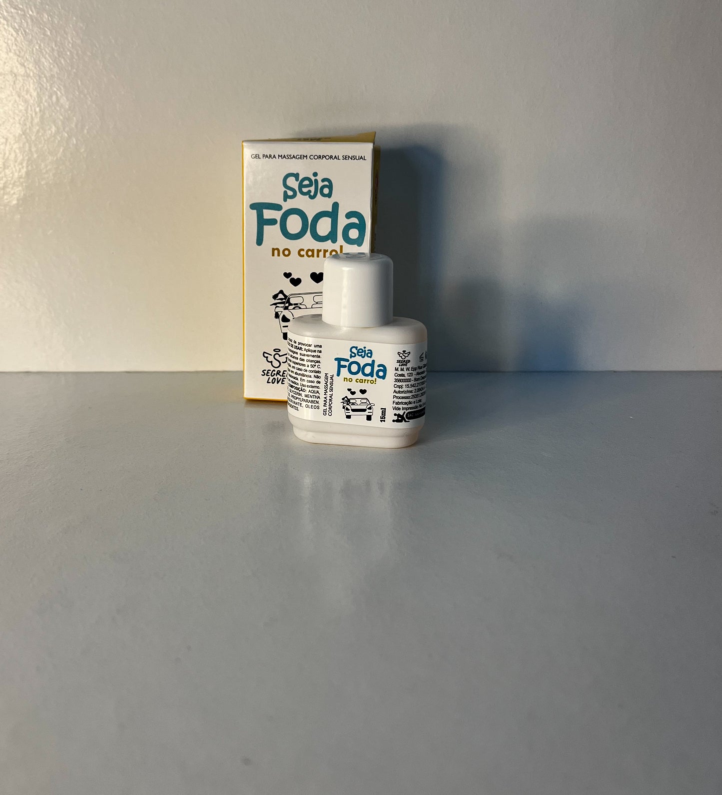 Gel lubricante efecto frío